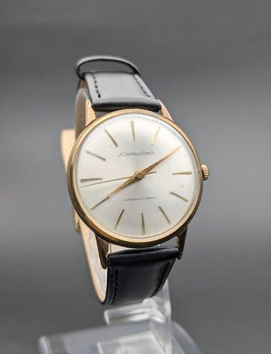 Seiko - Liner (Script Logo, Ultra Thin) - Zonder, Sieraden, Tassen en Uiterlijk, Horloges | Antiek