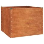 Plantenbak Cortenstaal 100x100 - Retourdeal - 35% korting!, 100 cm of meer, Vierkant, Nieuw, Ophalen of Verzenden