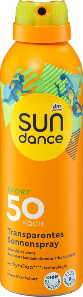 SUNDANCE Sportzonnespray transparant SPF 50, 200 ml, Sieraden, Tassen en Uiterlijk, Uiterlijk | Lichaamsverzorging, Verzenden