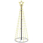 Kerstboom Kegel 180cm 108 LED | Retourdeal 62% Korting, Ophalen of Verzenden, Nieuw, Buiten