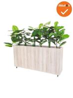 Verrijdbare plantenbak - 160x80cm - Scandinavisch eiken, Werkplek, Ophalen of Verzenden, Gebruikt, Overige typen