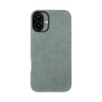 iPhone 16 - Alcantara Case | Nardo Grey, Ophalen of Verzenden, Nieuw, Hoesje of Tasje