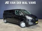 Ford Transit Custom 2.0 TDCI 130 pk L2H1 Euro6 Airco | LED |, Auto's, Zwart, Nieuw, Ford, Handgeschakeld