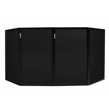 Retourdeal - Vonyx DB2B inklapbaar DJ booth scherm zwart - 2 beschikbaar voor biedingen
