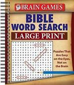 Brain Games Bible Word Search Large Print. International, Hobby en Vrije tijd, Denksport en Puzzels, Zo goed als nieuw, Verzenden