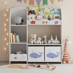 Kinderkast Lysekil open kast 100x93x30 cm Aqua Dream motief, Verzenden, Nieuw