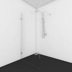 Aanbieding: Douchewand Van Rijn Helder Glas Met Haakse Wand, Ophalen of Verzenden, Nieuw