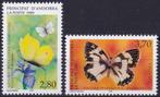 Frans Andorra - 1995 - Vlinders - Postfris, Verzenden, Overige landen, Postfris
