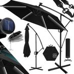 Zweefparasol XL - diameter 350cm - met LED op zonne-energie, Tuin en Terras, Verzenden, Nieuw
