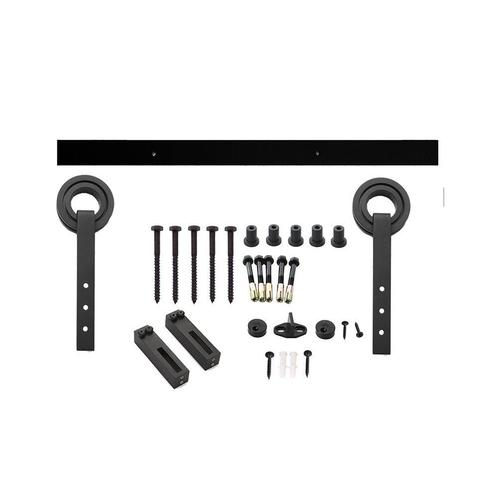 Intersteel Schuifdeursysteem Modern - mat zwart, Doe-het-zelf en Verbouw, Deuren en Horren, Nieuw, Verzenden