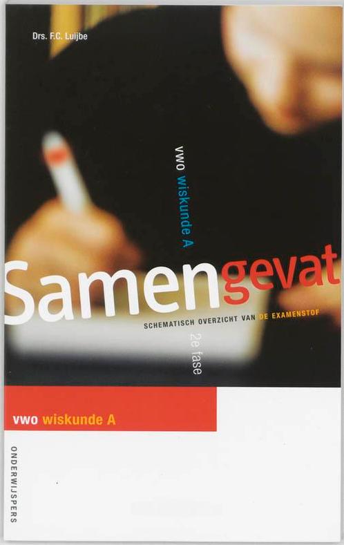 Samengevat vwo wiskunde a 9789006071474, Boeken, Techniek, Zo goed als nieuw, Verzenden