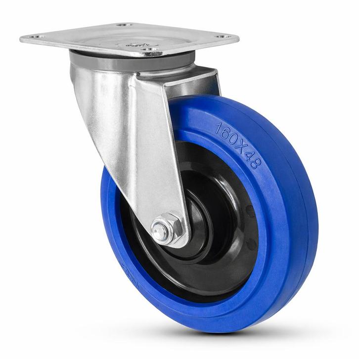 FORTEX Blue Wheel zwenkwiel Ø160mm WLL 300 kg, Muziek en Instrumenten, Licht en Laser, Verzenden