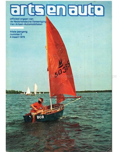 1978 ARTS EN AUTO MAGAZINE 05 NEDERLANDS, Boeken, Auto's | Folders en Tijdschriften