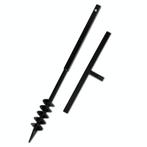 vidaXL Grondboor met handvat en schroefkop (dubbele schroef), Tuin en Terras, Hand-tuingereedschap, Verzenden, Nieuw