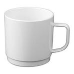 GGM Gastro | (50 stuks) Polycarbonaat thee / koffiekop, Wit, Huis en Inrichting, Keuken | Servies, Verzenden, Nieuw, Effen, Kop(pen) en/of Schotel(s)