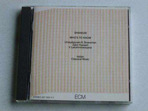 Shankar - Whos to Know (ECM), Cd's en Dvd's, Cd's | Meditatie en Spiritualiteit, Verzenden