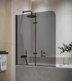 Badwand Austin 120 x 140 cm Rookglas Zwart Badscherm, Doe-het-zelf en Verbouw, Sanitair, Verzenden, Nieuw, Bad