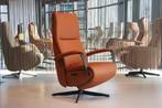 Relaxfauteuil De Toekomst Twice ProTW-281N accu+ verwarming, Huis en Inrichting, Fauteuils, Ophalen of Verzenden, Nieuw, Leer