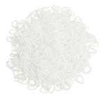 Fako Fashion - 1000x Transparante Mini Elastiekjes - Meisjes, Verzenden, Nieuw