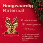 Giftmas Kerst Raamstickers – Raamstickers – Kerst Stickers –, Huis en Inrichting, Woonaccessoires | Overige, Verzenden, Nieuw