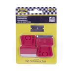 Benson Verfschrapers - 40 mm - Rood - 2-delig - Verwissel..., Doe-het-zelf en Verbouw, Ophalen of Verzenden, Nieuw