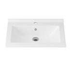 Wastafel BWS Hayat 60 cm tbv 33768-127909 Glans Wit, Doe-het-zelf en Verbouw, Sanitair, Ophalen of Verzenden, Nieuw, Overige typen