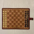 Schaakspel - Mooi antiek reis schaakspel, Antiek en Kunst