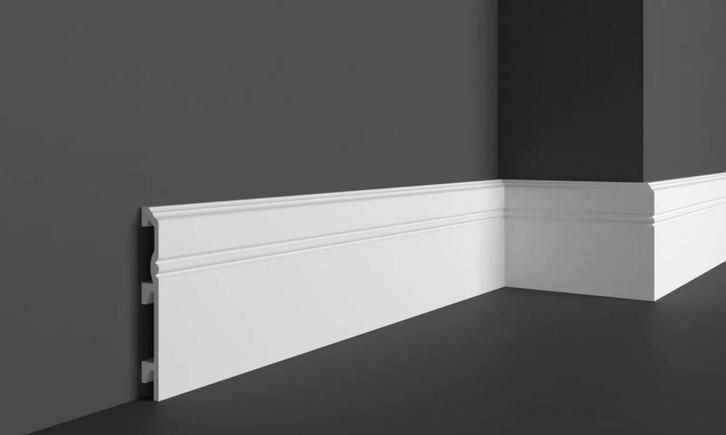 Plint HCR512 (109 x 14 mm), lengte 2 m, Doe-het-zelf en Verbouw, Plinten en Afwerking, Nieuw, Ophalen of Verzenden