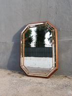 Wandspiegel - Hout, Messing - Venetiaanse stijl spiegel, Huis en Inrichting, Nieuw