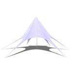 Ster Prieel 14m - Retourdeal - Bescherming Zon! 40%, 6 meter of meer, Nieuw, Paviljoen, 8 meter of meer