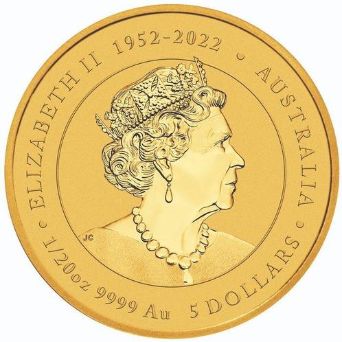 Australië. 2024 1/20 oz $5 AUD Gold Lunar Year of the Dragon, Postzegels en Munten, Edelmetalen en Baren