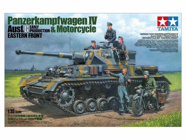 TAMIYA 25209 PANZERKAMPFWAGEN IV AUSF.G EARLY PRODUCTION ..., Hobby en Vrije tijd, Modelbouw | Figuren en Diorama's, Verzenden