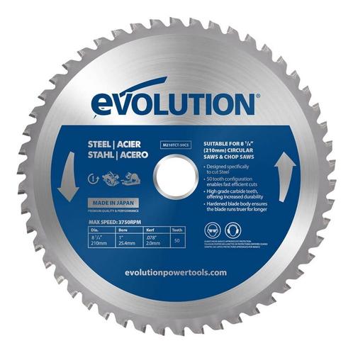 Zaagblad Evolution 210mm voor staal | M210TCT-50MS, Doe-het-zelf en Verbouw, Gereedschap | Machine-onderdelen en Toebehoren, Nieuw