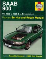 1993 - 1998 SAAB 900 VRAAGBAAK ENGELS, Auto diversen, Handleidingen en Instructieboekjes