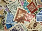 Wereld - Duizenden wereldwijde en Duitse postzegels van de, Gestempeld
