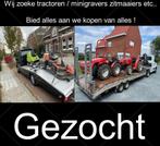 [Gezocht] Landbouwmachines / tractors shovels zitmaaier etc!, Nieuw, Verzenden