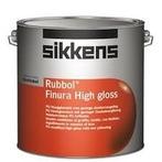 SIKKENS RUBBOL FINURA HIGH GLOSS - wit - 0,5 liter - AKZO..., Doe-het-zelf en Verbouw, Wit, Nieuw, Ophalen of Verzenden, Verf