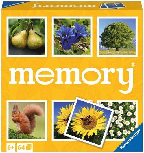 Nature - Memory | Ravensburger - Kinderspellen, Hobby en Vrije tijd, Gezelschapsspellen | Kaartspellen, Nieuw, Verzenden