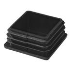 ProPlus Vierkante inslagdop - 40 x 40 mm - zwart - PE kun..., Ophalen of Verzenden, Nieuw