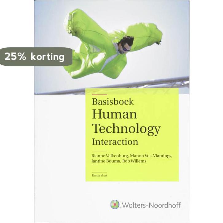 Basisboek human technology interaction / Leerboek, Boeken, Techniek, Gelezen, Verzenden