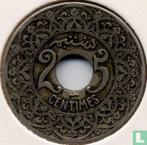 Marokko 25 centimes 1924 (bliksem alleen), Postzegels en Munten, Munten | Afrika, Verzenden, Overige landen, Losse munt