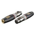 DAP XGA22 XLR Female -  Stereo Jack Female Adapter, Muziek en Instrumenten, Kabels en Stekkers, Verzenden, Nieuw
