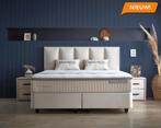 Opberg boxspring Birdybedd 180x200 Beige, Huis en Inrichting, Slaapkamer | Boxsprings, Verzenden, Nieuw, Overige kleuren, Modern