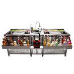 Professionele Cocktail Bar Station  KuKoo - Vrijstaand - RVS, Zakelijke goederen, Horeca | Meubilair en Inrichting, Verzenden