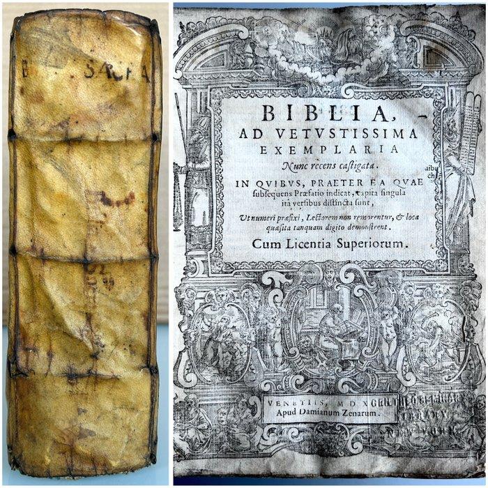 Damiano Zenaro - Biblia ad vetustissima exemplaria - 1599, Antiek en Kunst, Antiek | Boeken en Bijbels