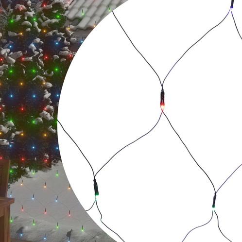 vidaXL Kerstnetverlichting 306 LEDs binnen/buiten 3x3 m, Tuin en Terras, Buitenverlichting, Nieuw, Verzenden