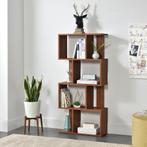 Boekenkast schap Marseille 130x60x24 cm walnootkleurig, Verzenden, Nieuw