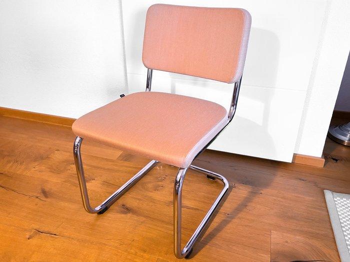 Thonet - Marcel Breuer - Stoel - S32 PV - Staal, Textiel -, Antiek en Kunst, Antiek | Meubels | Stoelen en Banken