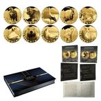 10 x 1/200 Troy Oz - Goud .999 - Big Five of Europe