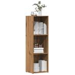 vidaXL Boekenkast 36x30x114 cm bewerkt hout artisanaal, Huis en Inrichting, Kasten | Boekenkasten, Minder dan 50 cm, Verzenden